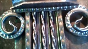 ХУДОЖЕСТВЕННАЯ КОВКА - приёмы исполнения изделий из полосы 2*30 и профтрубы 15*15