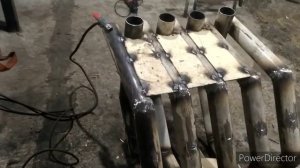 Печка длительного горения Булерьян, для гаража, своими руками.