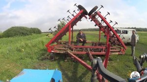 Ремонт колеса культиватора КПМ-10. Ремонт серёдки БДТ-7. Заправка комбайнов.