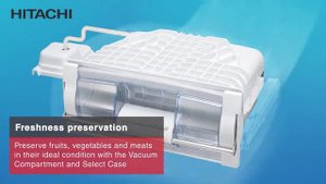 Холодильник Hitachi R-WB720VUC0GMG с вакуумной камерой