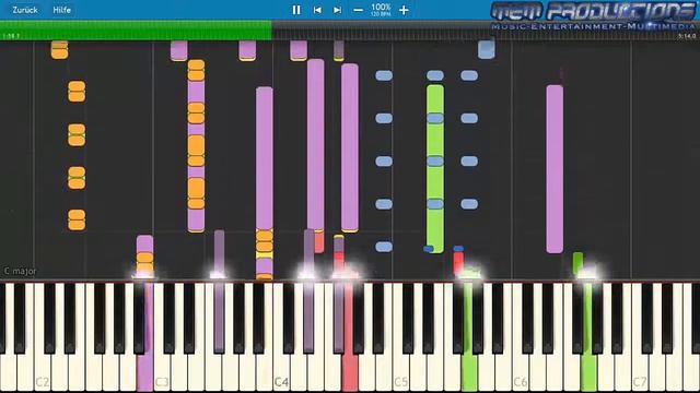 Keyboard / Piano Tutorial | Fancy - Flames Of Love