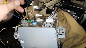 CARROZZERIA AVIC-EVZ05 подключение камеры заднего хода на NISSAN LEAF AZEO 2013г.