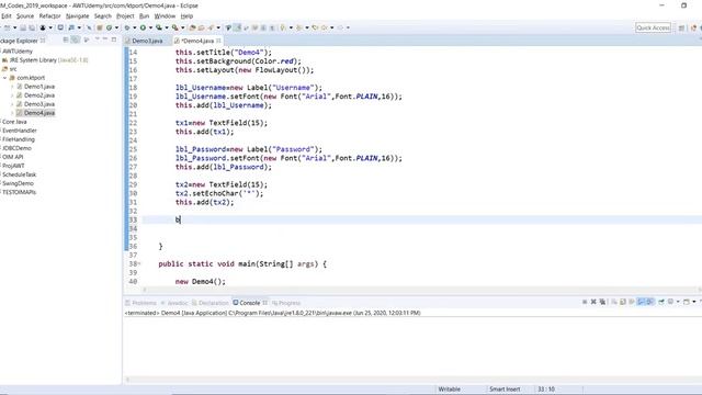 Button - Learn Java with GUI Programming using Swings and AWT. Yousuf смотреть онлайн