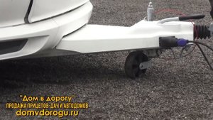 Как управлять прицепом-дачей с помощью мувера на примере дома на колесах Hobby Prestige 720KWFu