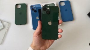 iPhone 13 Mini в 2023 году: какой цвет лучший? Green or Blue? iPhone 13 mini which color is best?