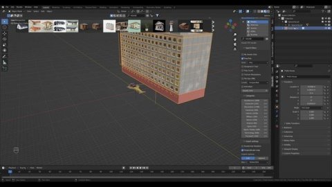 Blender: Аддон BlenderKit - часть 1