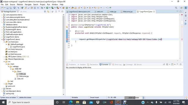 Java Maven Username Password Validation смотреть онлайн