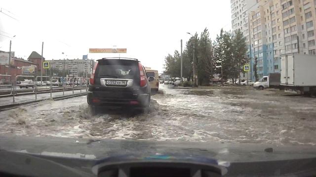 г.Челябинск после дождя 04.06.2012 смотреть онлайн