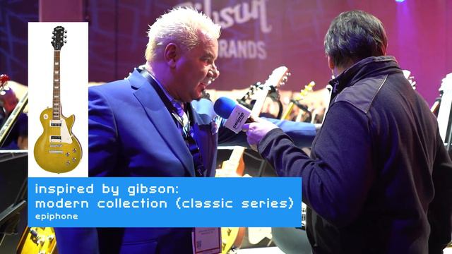 Epiphone Inspired By Gibson Modern Collection (Classic Series) - Cosmo Music at NAMM 2020 смотреть онлайн