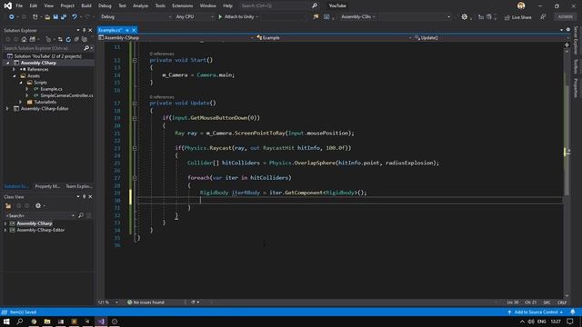 OverlapShpere - УРОКИ ПО ЮНИТИ / LESSONS ON UNITY