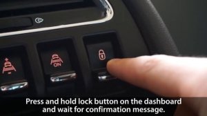 Peugeot 3008 auto-locking activation (anti-hijack)