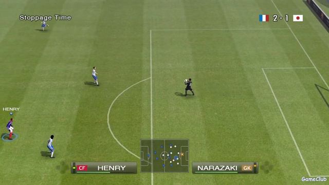 Pro Evolution Soccer 2009 - Gameplay - France VS Japan - French Commentary смотреть онлайн