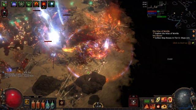 Path of Exile 2023 (Ancestor) - Marauder RF Jugg Gameplay_YellowMapT6 смотреть онлайн