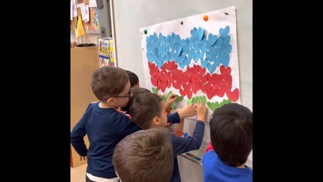 День Государственного флага Азербайджанской Республики.(23школа подготовка) смотреть онлайн