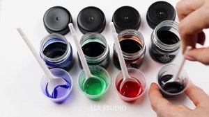 ПРОЗРАЧНЫЕ КОЛЕРЫ. Хит красителей для ювелирной смолы.