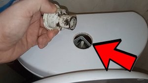Как открутить кнопку смыва унитаза? Смотри тут!