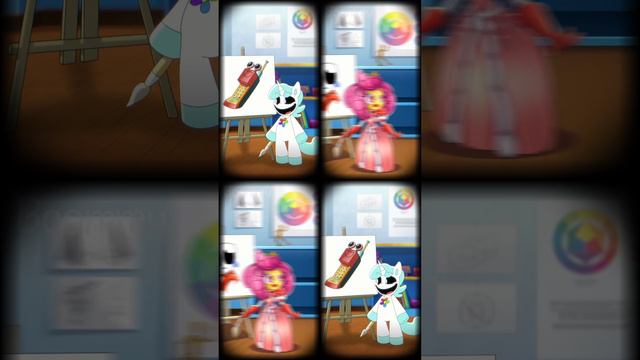 Лучший Конкурс По Рисованию: CatNap Аnd CraftyCorn  |  Pomni Аnd Princess Loolilalu