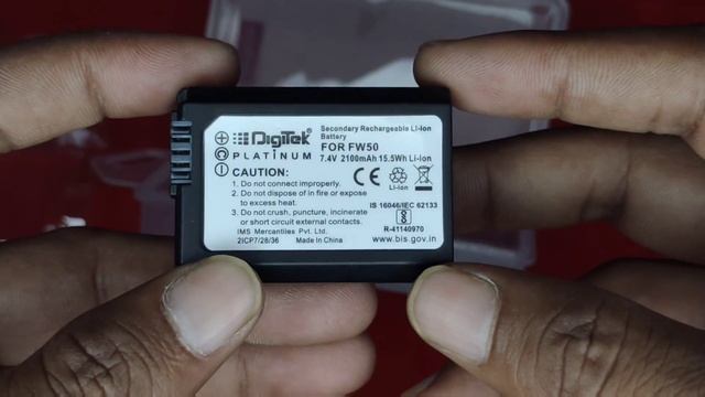 Sony Alpha A6400 Battery ? Unboxing | Sony Alpha A6100 Battery Unboxing | Digitek Platinum FW50 202 смотреть онлайн