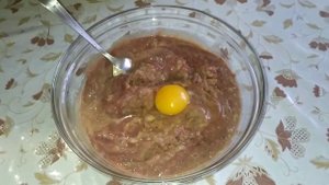 Печёночные котлеты с добавлением гречки.