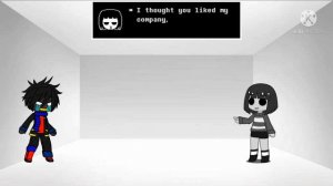 Error Sans and Core Frisk be like: