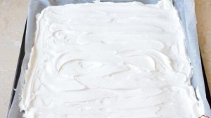 Меренговый рулет