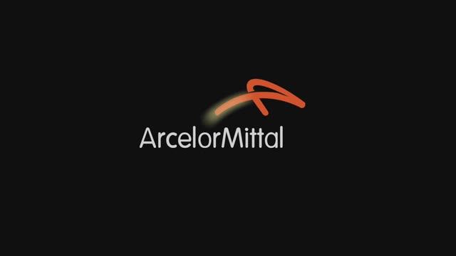 Анимация логотипа Arcelor Mittal