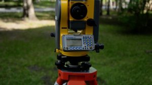 Режим съемки тахеометром Trimble M3 в безотр  режиме  съемки