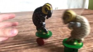 Заводная механическая игрушка -Бодающиеся бараны.СССР.Редкость