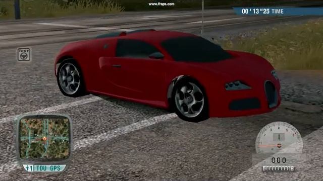 Bugatti Veyron in TDU смотреть онлайн