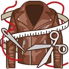 Ремонт одежды. 1. Куртка подшивочным швом. 2. Куртка потайным швом.