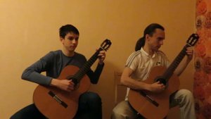 КАМАРИНСКАЯ НА ДВУХ ГИТАРАХ