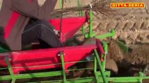 Техника для сада. Машина для посадки деревьев и кустарника