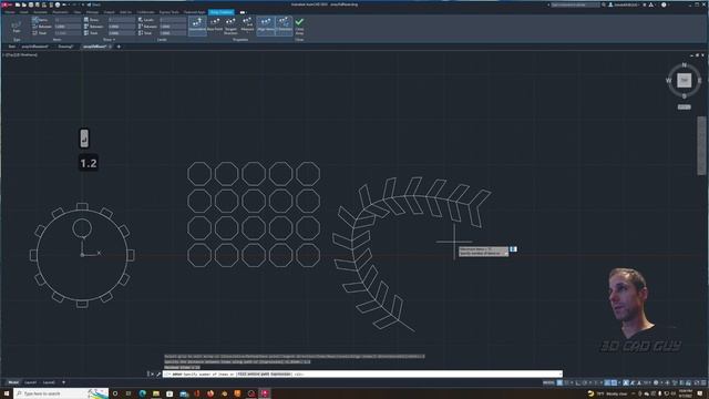 Autocad Array Tutorial in 3 minutes! (2023-2020 compatible) смотреть онлайн