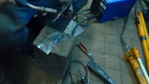 Инверторный полуавтомат Атлант MIG 220 сварка точек