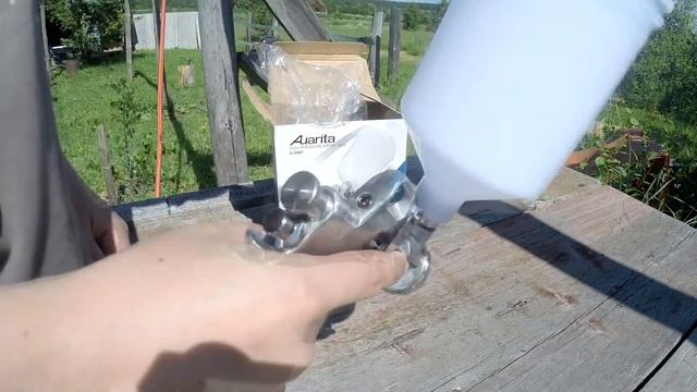 Краскопульт auarita s-990p распаковка смотреть онлайн