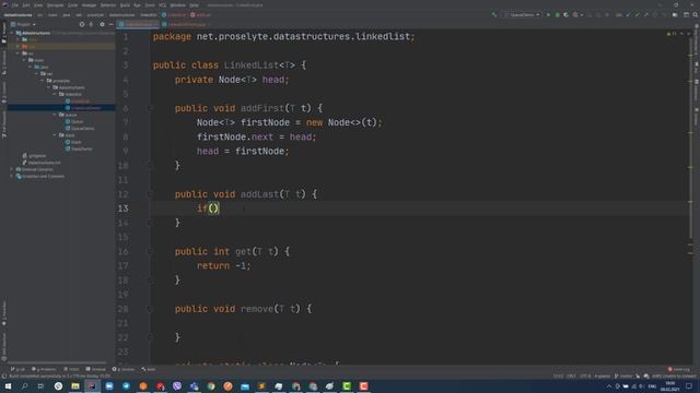 Структуры данных - Linked List