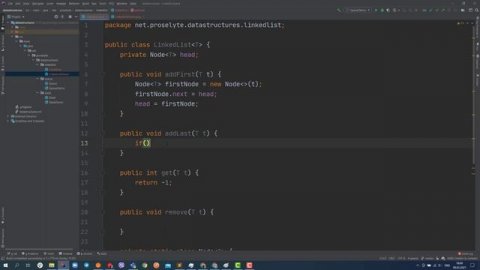 Структуры данных - Linked List