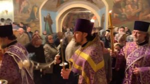 Всенощное бдение в Крестобогородском храме Ярославля