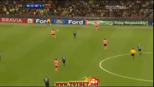 Интер - Барселона (3-1) 20.04.2010