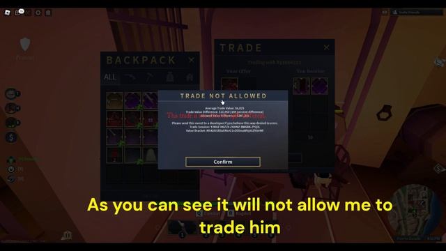How to get around TRADE VALUE DIFFERENCE in The Wild West ROBLOX смотреть онлайн