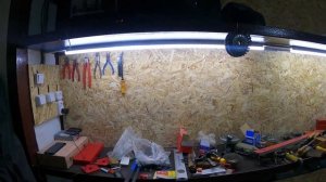 Мастерская в гараже (часть 2 панель для инструмента)