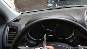 Установка сигнализации Pandora DX-50S на Mitsubishi ASX