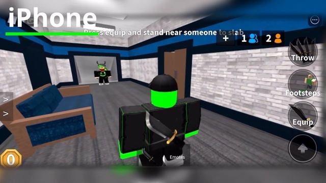 How to Throw a Knife | Roblox Murder Mystery 2 смотреть онлайн