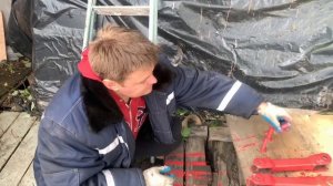 Мерседес 814-1322 | Замена втулок стабилизатора | Удлинение передних тяг стабилизатора