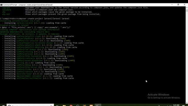 2.laravel  In hindi   : How to install laravel using composer in hindi