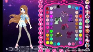 Игра "Одевалка Лолирок: Карисса "