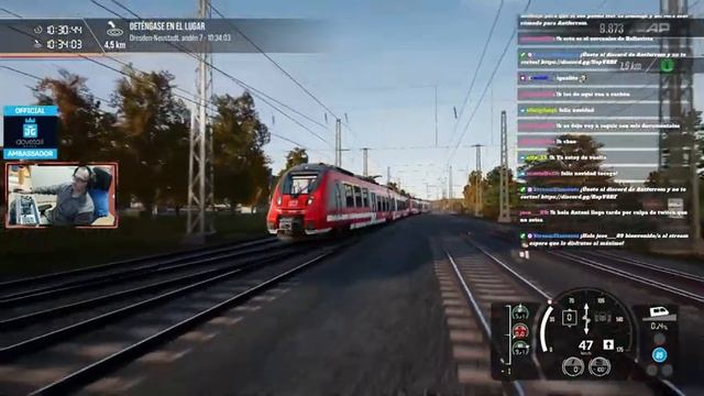 Tsw2, Pasajeros a full, Leipzig a dresden, 442 Talent 2, Pzb, y Sifa on, Raildriver, !discord, !K, смотреть онлайн