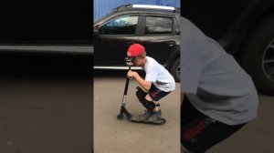 Как сделать 360 градусов на трюковом самокате