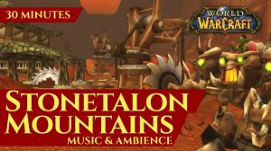 Vanilla Stonetalon Mountains - Music & Ambience (30 minutes, 4K, World of Warcraft Classic)