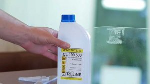 Очиститель пластиков RTLINE CL 100.500. Чем стереть клей от скотча.
